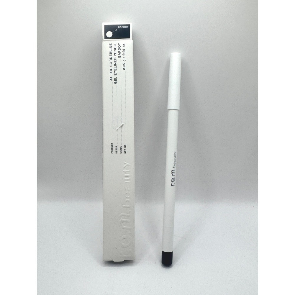 r.e.m. beauty At The Borderline Gel Eyeliner Pencil Bardot Black NIB
